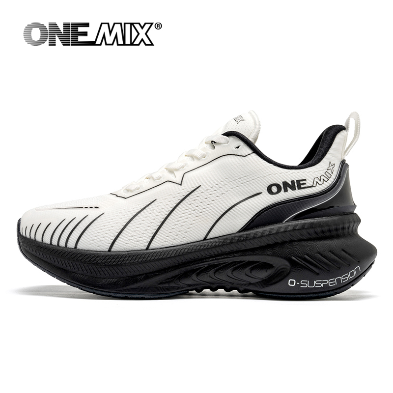 Onemix novo amortecimento têni - Reflective Night Running Shoes avaliação e preço