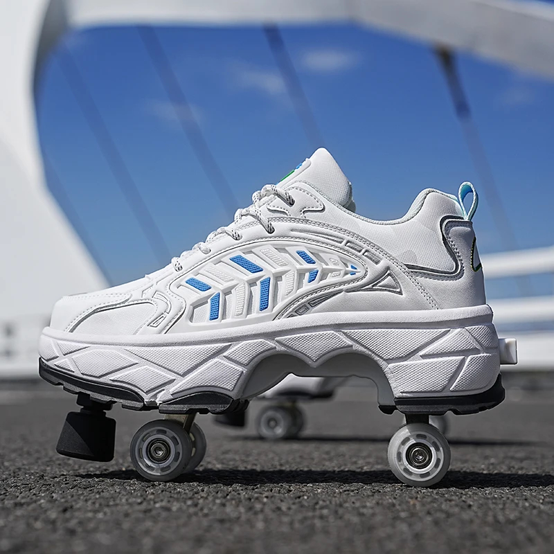 Patins infantis de quatro roda - Running Shoes avaliação e preço