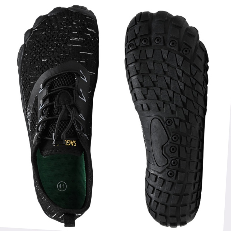 Homens trilha tênis de corrida - Wide Toe Box Running Sneakers avaliação e preço